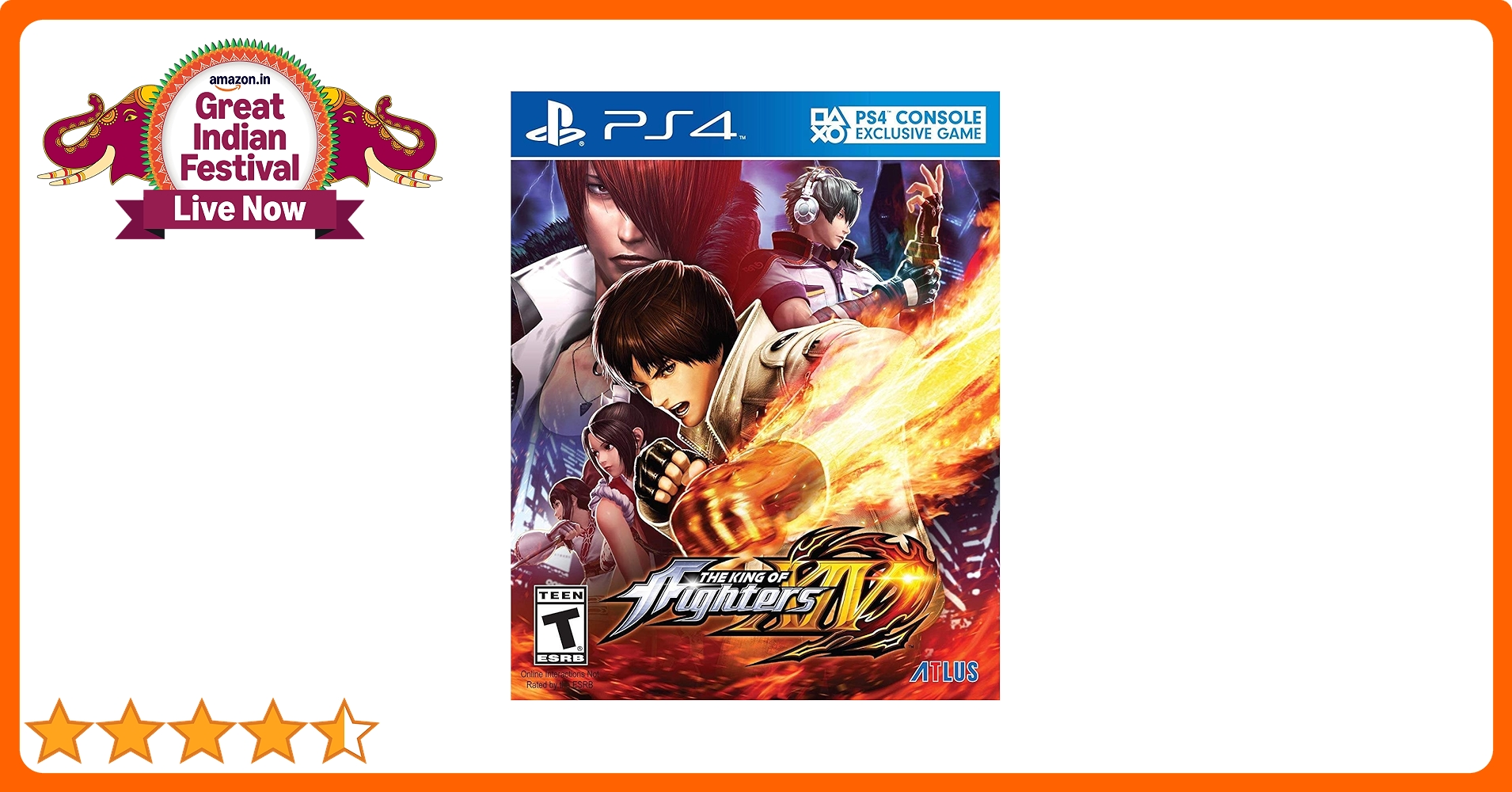 Buy King of Fighters XIV for PlayStation 4 Online at Low